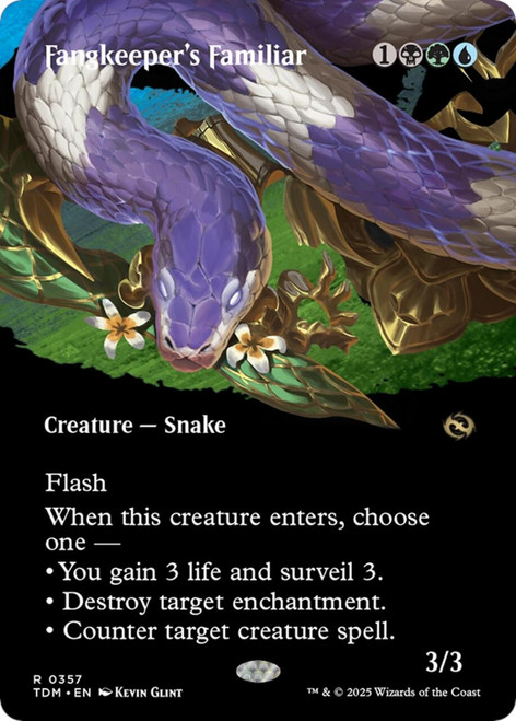 Fangkeeper's Familiar (Borderless Art)
