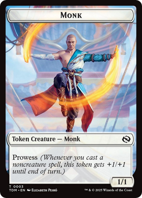 Tarkir: Dragonstorm - Monk Token