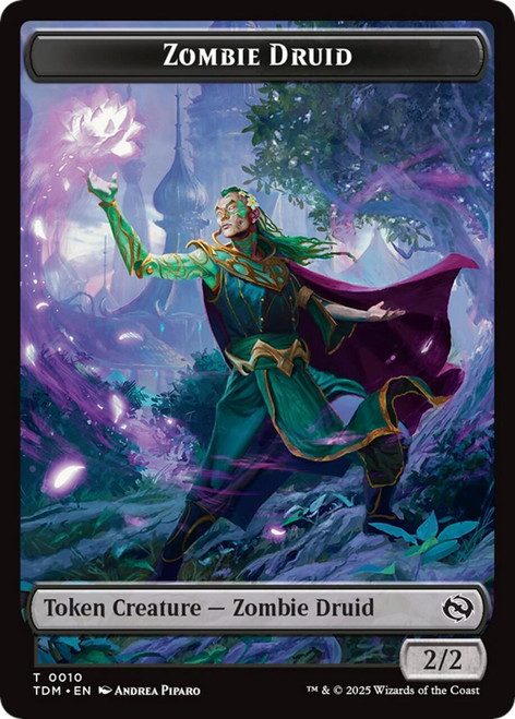 Tarkir: Dragonstorm - Zombie Druid Token