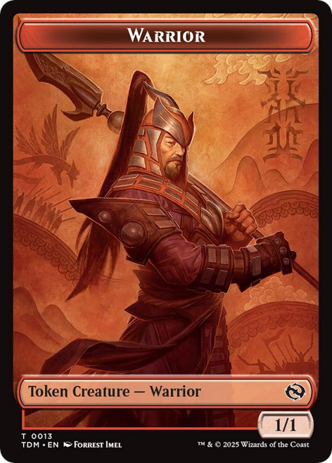 Tarkir: Dragonstorm - Warrior Token