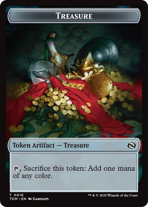 Tarkir: Dragonstorm - Treasure Token