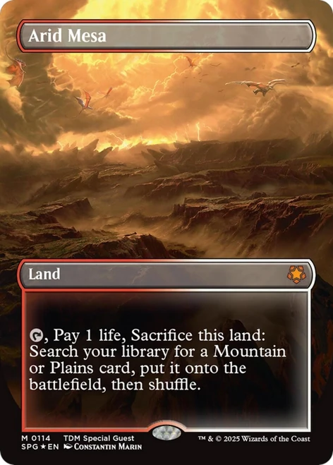 Arid Mesa (Borderless Dragonscale Foil)