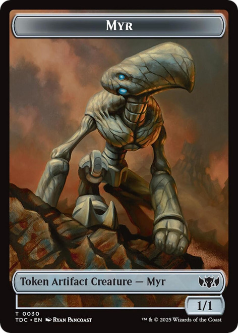 Tarkir: Dragonstorm Commander - Myr Token
