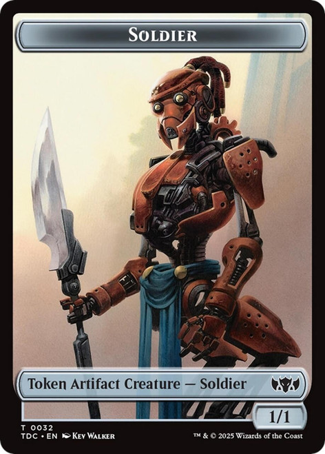 Tarkir: Dragonstorm Commander - Soldier Token