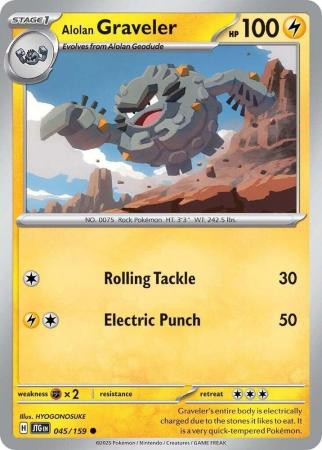 SV Journey Together 045/159 Alolan Graveler