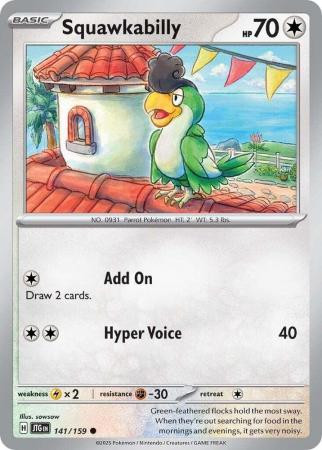 SV Journey Together 141/159 Squawkabilly