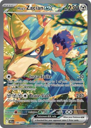 SV Journey Together 186/159 Hop's Zacian ex (Alternative Art, Full Art)