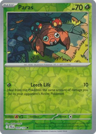 SV Journey Together 004/159 Paras (Reverse Holo)