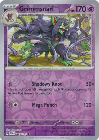 SV Journey Together 073/159 Grimmsnarl (Reverse Holo)