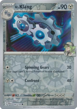 SV Journey Together 104/159 N's Klang (Reverse Holo)