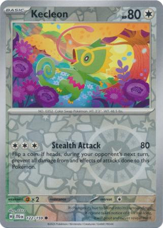 SV Journey Together 122/159 Kecleon (Reverse Holo)