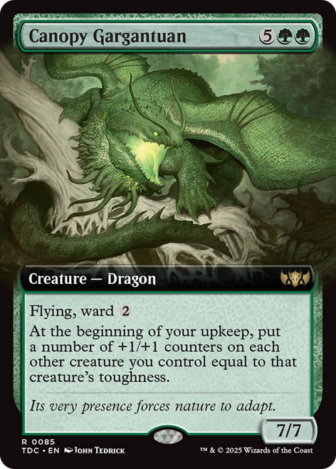 Canopy Gargantuan (Extended Art)