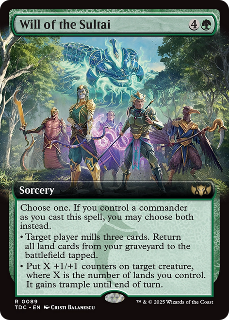Will of the Sultai (Extended Art)