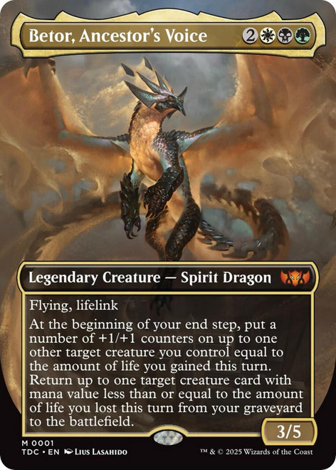 Betor, Ancestor's Voice (Borderless Art)