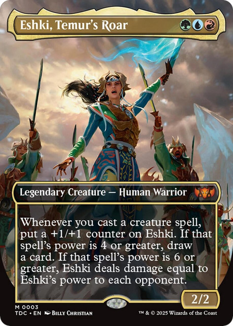 Eshki, Temur's Roar (Borderless Art)