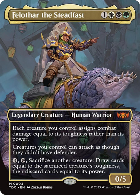 Felothar the Steadfast (Borderless Art)
