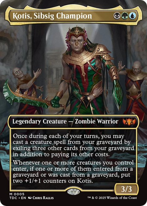Kotis, Sibsig Champion (Borderless Art)