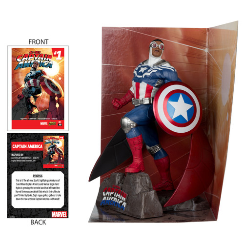 Marvel: Captain America (All-New Captain America #1) 1:10th Scale Posed Figure