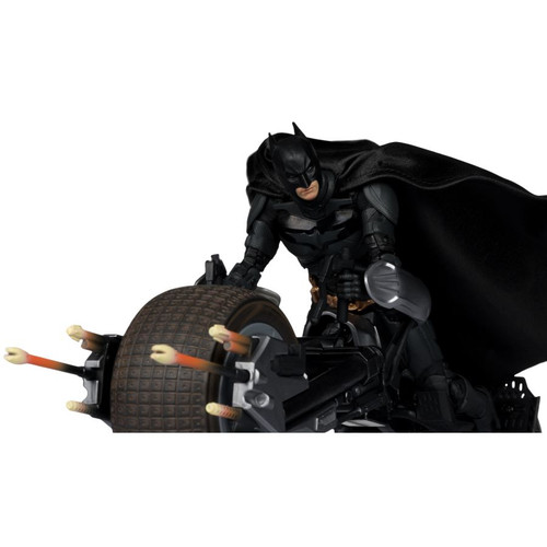 DC Multiverse: The Dark Knight Rises - Batman & Batpod Vehicle (Gold Label Series) 7-Inch Figure 2-Pack