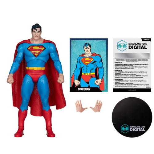 DC Direct: Superman (Silver Age) 7-Inch Figure (with Digital Collectible)