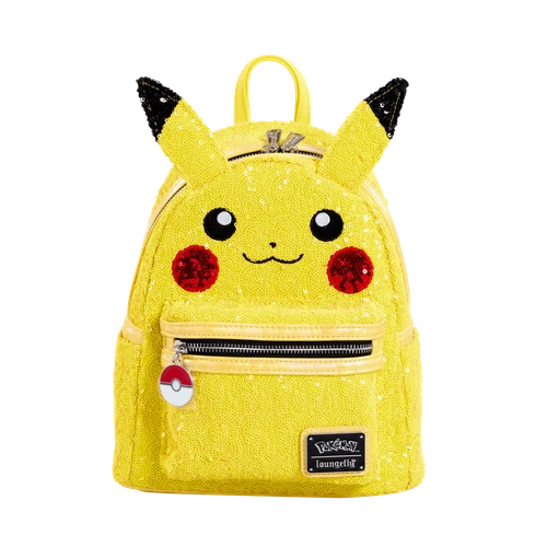 Pokemon: Pikachu Sequin Cosplay Mini Backpack