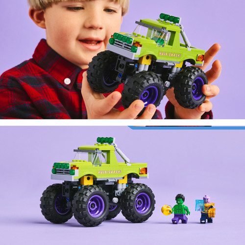 Marvel The Hulk Truck vs. Thanos Set 76312