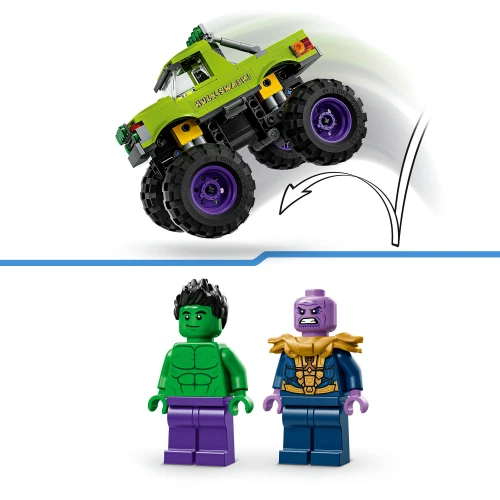 Marvel The Hulk Truck vs. Thanos Set 76312