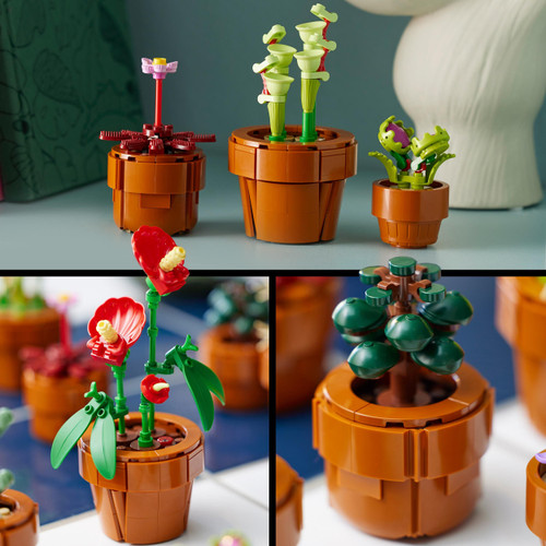 Icons Tiny Plants Flowers Botanical Set 10329 [Not Mint]