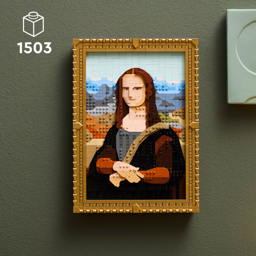 Art Mona Lisa Painting Building Set for Adults 31213 [Not Mint]