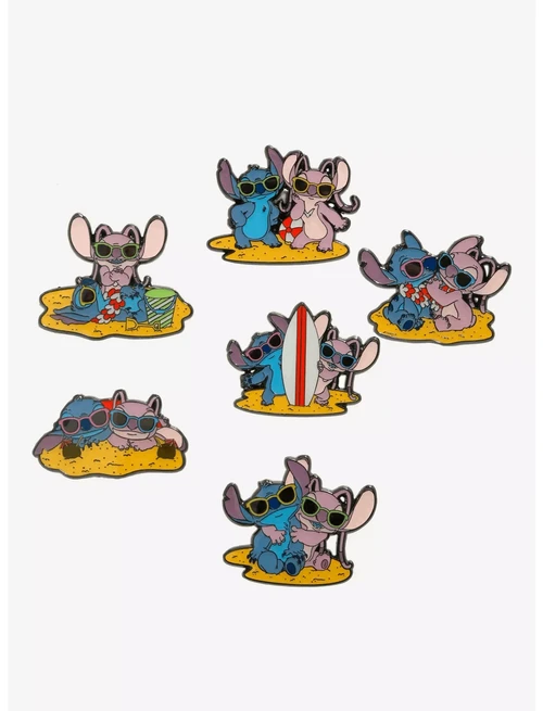 Disney: Stitch & Angel Beach Mystery Box Pin