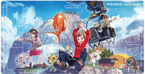 Pokemon Center Japan - Victor & Gloria Playmat (No Box / Loose)