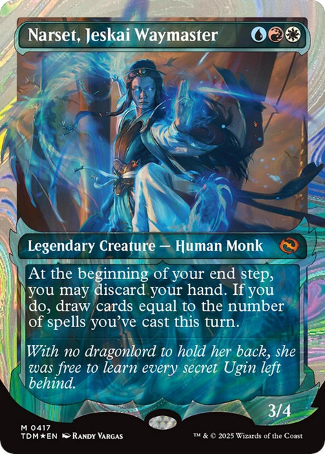 Narset, Jeskai Waymaster (Ghostfire Halo Foil)