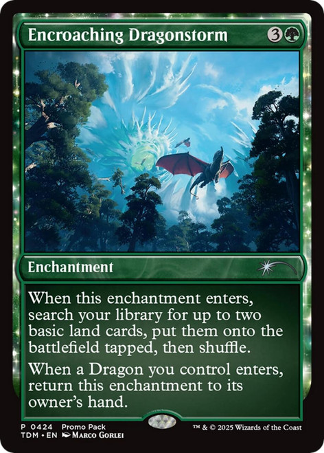 Encroaching Dragonstorm (Promo Pack Non-Foil)