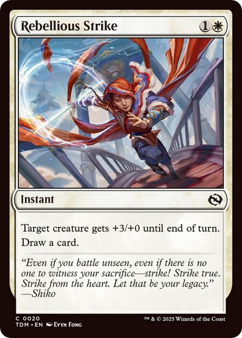 Rebellious Strike (Foil)
