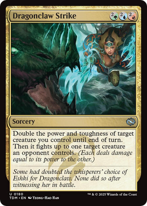 Dragonclaw Strike (Foil)
