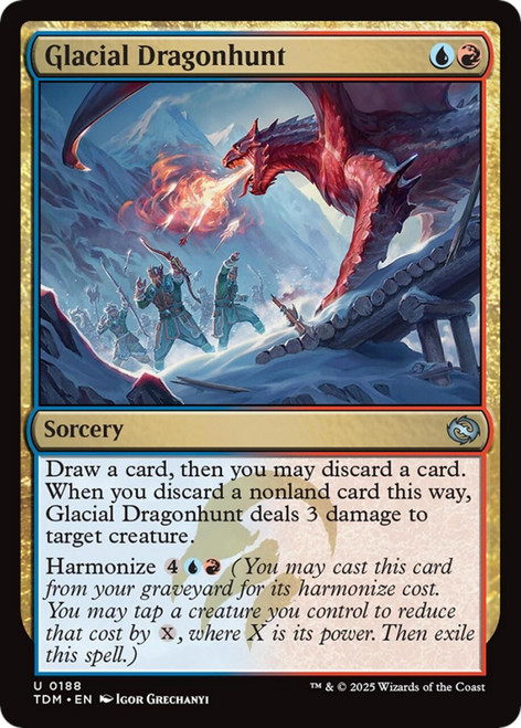 Glacial Dragonhunt (Foil)