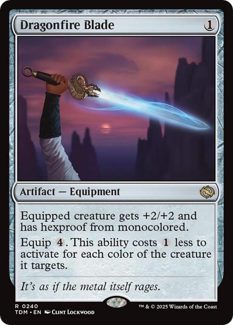Dragonfire Blade (Foil)