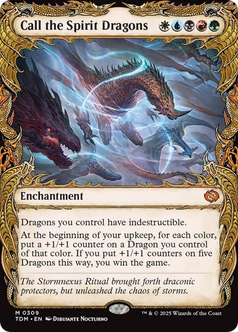 Call the Spirit Dragons (Showcase Foil)