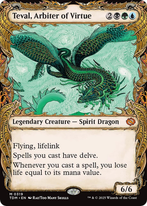 Teval, Arbiter of Virtue (Showcase Foil)