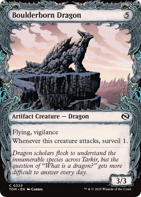 Boulderborn Dragon (Showcase Foil)