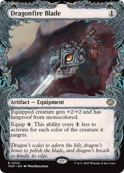 Dragonfire Blade (Showcase Foil)