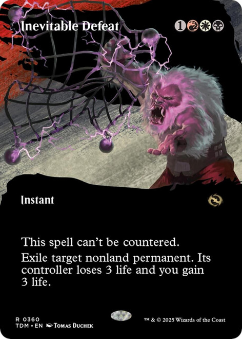 Inevitable Defeat (Borderless Foil)