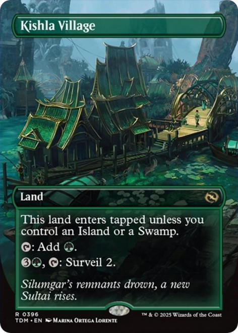 Kishla Village (Borderless Foil)