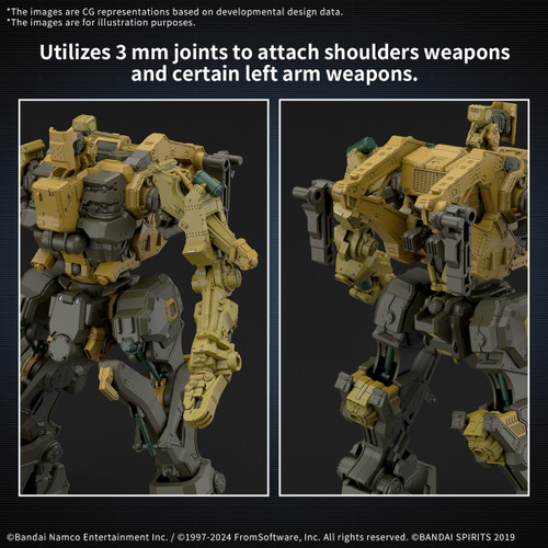 30MM 1/144 Armored Core VI: Fires of Rubicon RaD CC-3000 WRECKER Milk Tooth