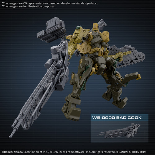 30MM 1/144 Armored Core VI: Fires of Rubicon RaD CC-3000 WRECKER Milk Tooth