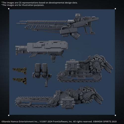 30MM 1/144 Armored Core VI: Fires of Rubicon RaD CC-3000 WRECKER Milk Tooth