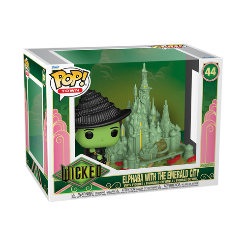 POP! Town #44 Wicked - Elphaba with the Emerald City