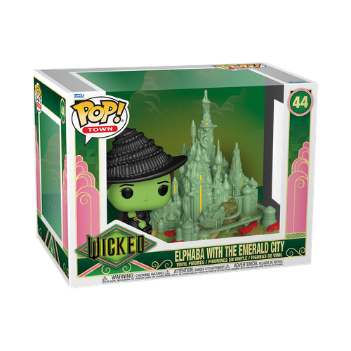 POP! Town #44 Wicked - Elphaba with the Emerald City