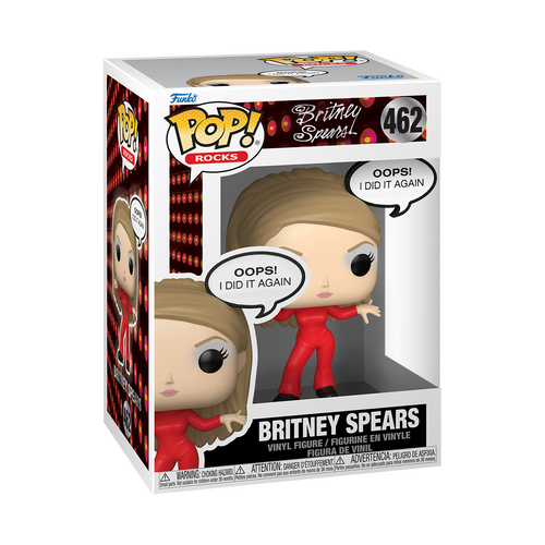 POP! Rocks #462 Britney Spears (Oops! I Did It Again)