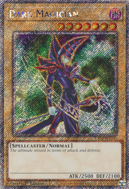 RA04-EN106 Dark Magician (Version 2) (Platinum Secret Rare)